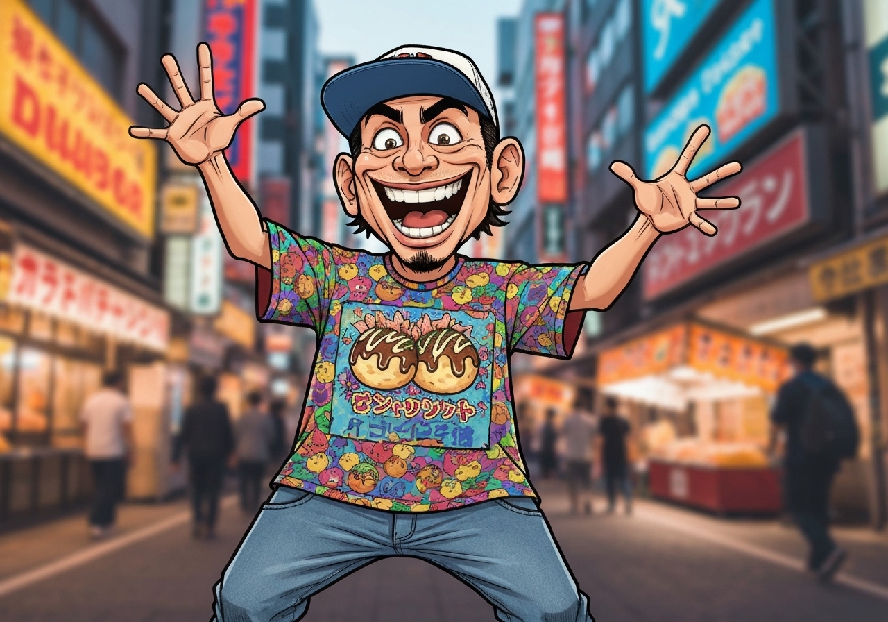 Takeshi-han, The Osakan